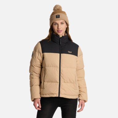 CHAQUETA MUJER URBAN DOWN JACKET CAQUI LIPPI I25 - 1
