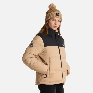CHAQUETA MUJER URBAN DOWN JACKET CAQUI LIPPI I25 - 2