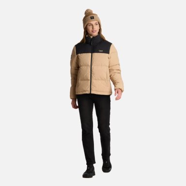 CHAQUETA MUJER URBAN DOWN JACKET CAQUI LIPPI I25 - 8