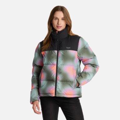 CHAQUETA MUJER URBAN DOWN JACKET PRINT DAMASCO LIPPI - 1