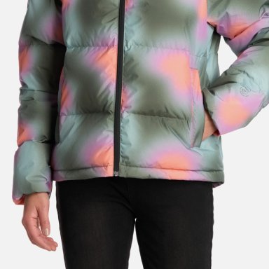 CHAQUETA MUJER URBAN DOWN JACKET PRINT DAMASCO LIPPI - 5