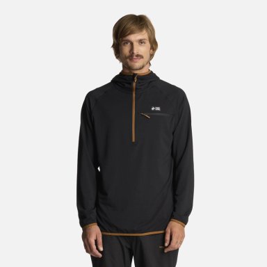 POLERON HOMBRE TAINA PRO NEGRO HAKA HONU - 1