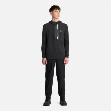 POLERON TEEN BOY KAROVA 14 ZIP HOODY NEGRO LIPPI - 7