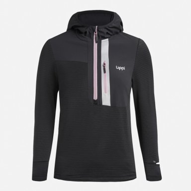 POLERON TEEN GIRL KAROVA 14 ZIP HOODY NEGRO LIPPI - 7