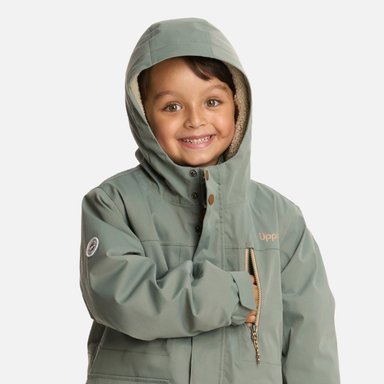CHAQUETA NIÑO ROBLE B-DRY HOODY JADE OSCURO LIPPI I25 - 4