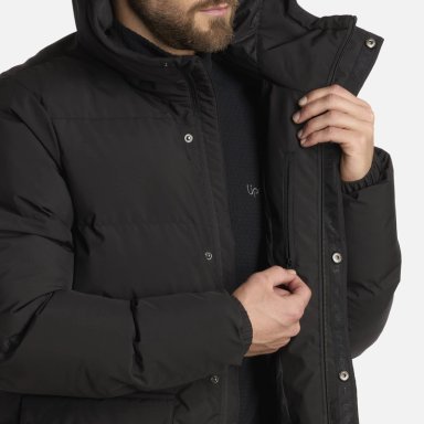 CHAQUETA HOMBRE LONG AND WARM STEAMPRO HOODY NEGRO LIPPI I25 - 7