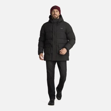 CHAQUETA HOMBRE LONG AND WARM STEAMPRO HOODY NEGRO LIPPI I25 - 8