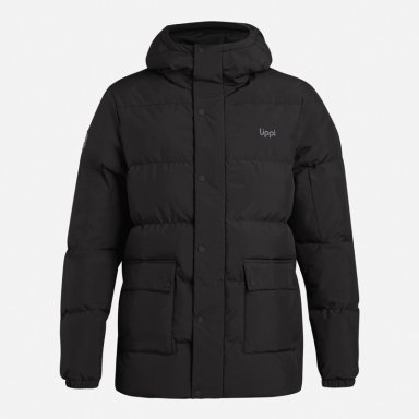 CHAQUETA HOMBRE LONG AND WARM STEAMPRO HOODY NEGRO LIPPI I25 - 9