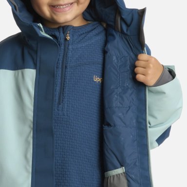 CHAQUETA NIÑO ANDES B-DRY HOODY JACKET AZUL PIEDRA LIPPI - 6