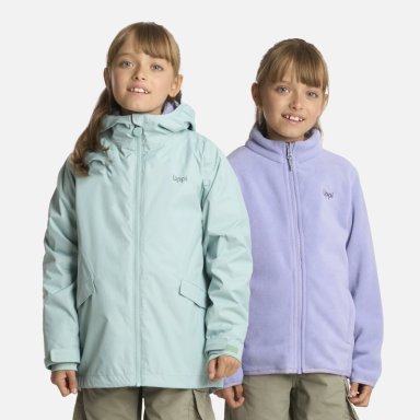 CHAQUETA NIÑA SNOWBALL FUSION-3 HOODY JACKET CELESTE LIPPI - 1