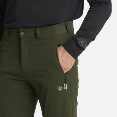 PANTALON HOMBRE SHELTER SOFTSHELL PANTS VERDE MILITAR LIPPI - 4