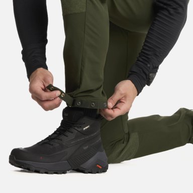 PANTALON HOMBRE SHELTER SOFTSHELL PANTS VERDE MILITAR LIPPI - 6