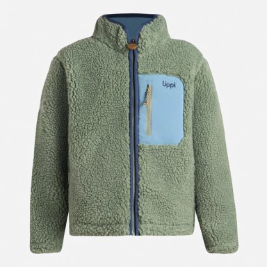POLAR NIÑO GLACIAR SHERPA-PRO JACKET JADE OSCURO LIPPI - 7