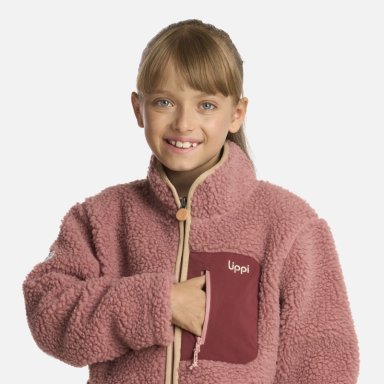 POLAR NIÑA GLACIAR SHERPA-PRO JACKET ROSA LIPPI - 4