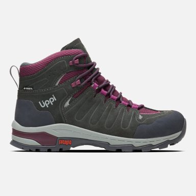 BOTIN MUJER ALL TERRA MID GRIS / MORADO LIPPI - 1