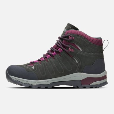 BOTIN MUJER ALL TERRA MID GRIS / MORADO LIPPI - 2