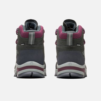 BOTIN MUJER ALL TERRA MID GRIS / MORADO LIPPI - 5
