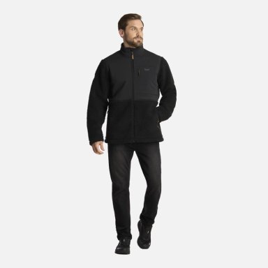 POLAR HOMBRE GLACIAR SHERPA-PRO JACKET NEGRO LIPPI - 6