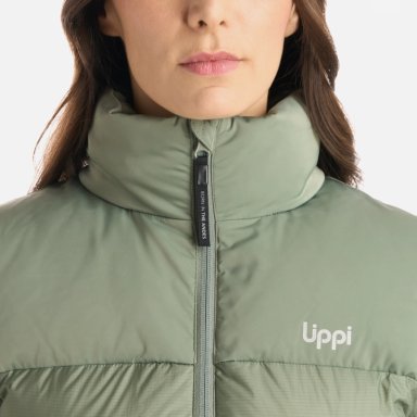 CHAQUETA MUJER WINTER DOWN 800 FP JACKET JADE OSCURO LIPPI - 4