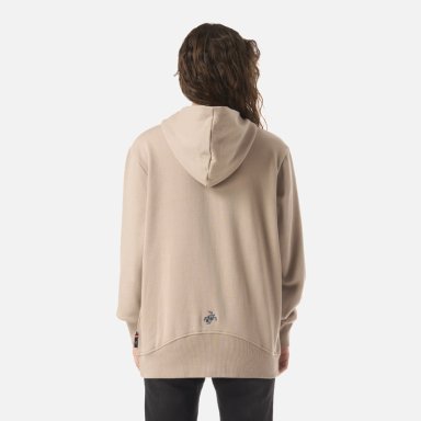 POLERON MUJER MOTOMAMI FULL ZIP TAUPE HAKA HONU - 3
