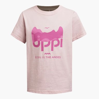 POLERA NIÑA LOGO LIPPI T-SHIRT ROSA CLARO LIPPI - 5
