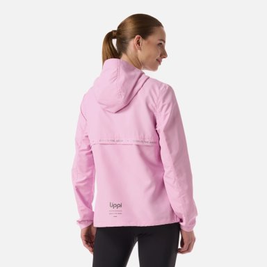 CHAQUETA MUJER NIGHTFALL WINDBREAKER HOODY JACKET ROSA LIPPI - 3