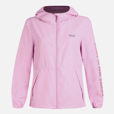 CHAQUETA MUJER NIGHTFALL WINDBREAKER HOODY JACKET ROSA LIPPI - 8