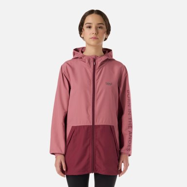 CHAQUETA TEEN GIRL NIGHTFALL WINDBREAKER HOODY JACKET ROSA OSCURO LIPPI - 1