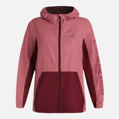 CHAQUETA TEEN GIRL NIGHTFALL WINDBREAKER HOODY JACKET ROSA OSCURO LIPPI - 8