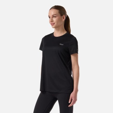 POLERA MUJER CORE Q-DRY T-SHIRT NEGRO LIPPI - 2