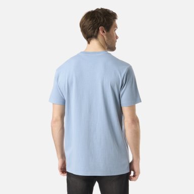 POLERA HOMBRE LOGO LIPPI FRONT PRINT T-SHIRT AZUL PIEDRA LIPPI - 3