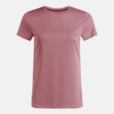 POLERA MUJER CORE Q-DRY T-SHIRT ROSA OSCURO LIPPI - 7