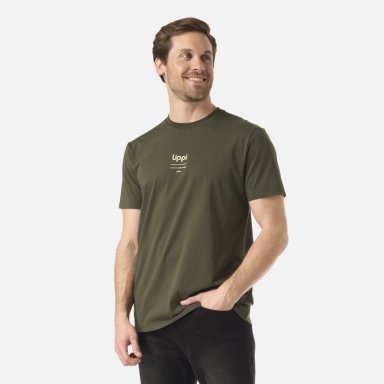 POLERA HOMBRE ULMO MID POINT SORONA T-SHIRT VERDE MUSGO LIPPI - 2