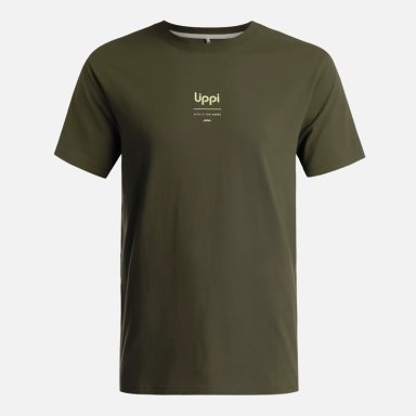 POLERA HOMBRE ULMO MID POINT SORONA T-SHIRT VERDE MUSGO LIPPI - 6