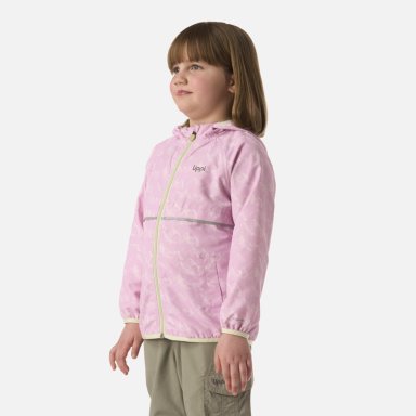 CHAQUETA NIÑA NIGHTFALL WINDBREAKER HOODY JACKET PRINT ROSA LIPPI - 2