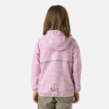 CHAQUETA NIÑA NIGHTFALL WINDBREAKER HOODY JACKET PRINT ROSA LIPPI - 3