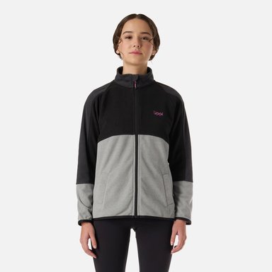 POLAR TEEN GIRL FIREPLACE FULL ZIP SWEATSHIRT NEGRO LIPPI V26 - 1