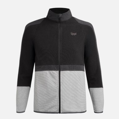 POLAR TEEN BOY FIREPLACE FULL ZIP SWEATSHIRT NEGRO LIPPI - 7