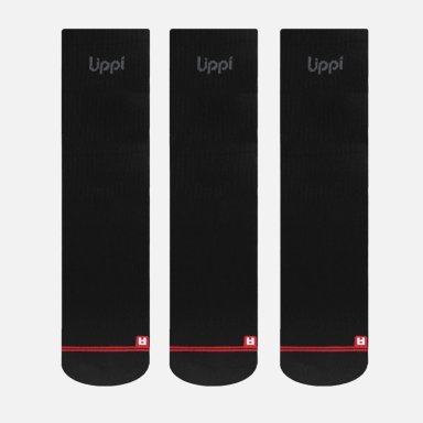 CALCETINES LOGO LIPPI PACK MID NEGRO LIPPI V26 - 2