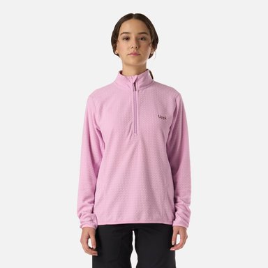 POLERON TEEN GIRL MILD NANO-F 1/4 ZIP ROSA LIPPI V26 - 1
