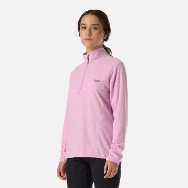 POLERON TEEN GIRL MILD NANO-F 1/4 ZIP ROSA LIPPI V26 - 2