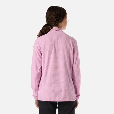 POLERON TEEN GIRL MILD NANO-F 1/4 ZIP ROSA LIPPI V26 - 3