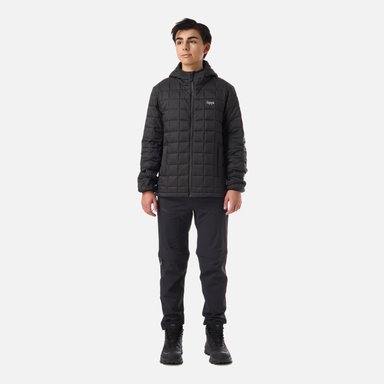 CHAQUETA TEEN BOY ALL SUMMER STEAM-PRO HOODY JACKET NEGRO LIPPI V26 - 7