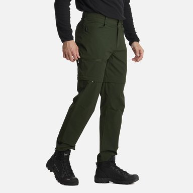 PANTALON HOMBRE BLACKLASH Q-DRY MIX-2 PANTS VERDE MILITAR LIPPI - 2