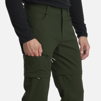 PANTALON HOMBRE BLACKLASH Q-DRY MIX-2 PANTS VERDE MILITAR LIPPI - 5