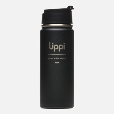BOTELLA LIGHT STEEL HOT TOP BOTTLE 550 ML NEGRO LIPPI V26 - 1