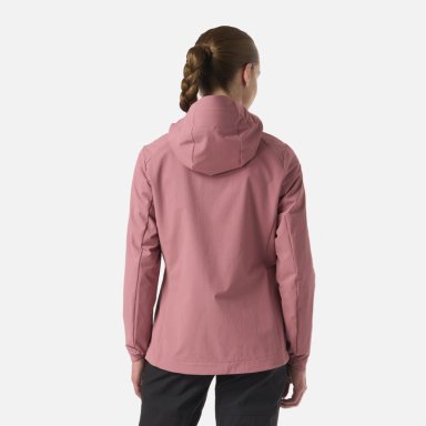 CHAQUETA MUJER WIND-TREK SOFTSHELL JACKET ROSA OSCURO LIPPI - 3