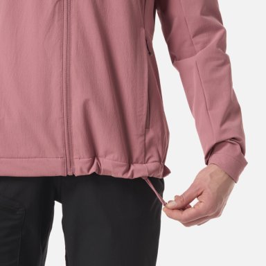 CHAQUETA MUJER WIND-TREK SOFTSHELL JACKET ROSA OSCURO LIPPI - 7