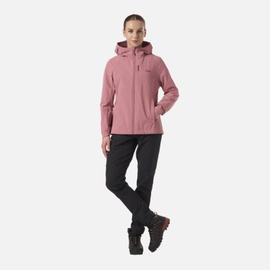 CHAQUETA MUJER WIND-TREK SOFTSHELL JACKET ROSA OSCURO LIPPI - 9