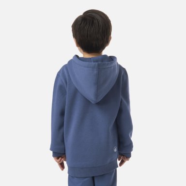 POLERON NIÑO INSIGNE HOODY SWEATSHIRT AZUL OSCURO LIPPI V26 - 3